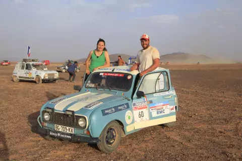 HANS Glenn : retour d'expérience au 4L Trophy